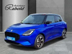 Frontier blue / super black (blau) Gebraucht 2024 Suzuki Swift Comfort+ Limousine | 19.990 € (Etwas zu teuer)