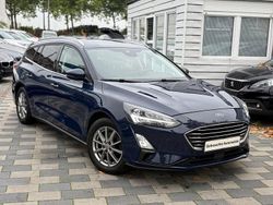 Blau Gebraucht 2021 Ford Focus Titanium Limousine | 14.499 € (Fairer Preis)