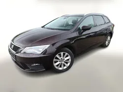 Black berry metallic Gebraucht 2018 Seat Leon ST Style Kombi | 15.173 € (Teuer)