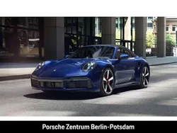 Blau Gebraucht 2024 Porsche 911 Turbo Cabriolet Cabrio | 217.900 € (Etwas zu teuer)