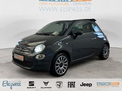 Carrara grau) (grau Gebraucht 2018 Fiat 500C Lounge Cabrio | 12.979 € (Fairer Preis)