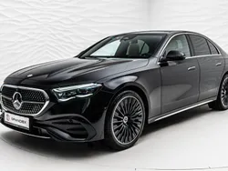 Schwarz Neu 2025 Mercedes E200 AMG Line Premium Limousine | 67.830 € (Fairer Preis)
