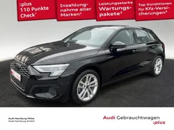 Schwarz Gebraucht 2022 Audi A3 Sportback Advanced Limousine | 24.880 € (Guter Preis)
