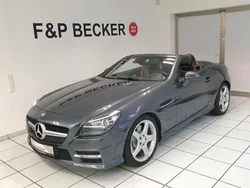 Tenoritgrau metalliclack Gebraucht 2012 Mercedes SLK350 AMG line Cabrio | 28.490 € (Teuer)