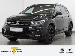 Deep black perleffekt Gebraucht 2021 VW Tiguan Allspace R-line SUV | 38.480 € (Etwas zu teuer)