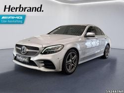 Iridiumsilber metallic Gebraucht 2020 Mercedes C180 AMG Limousine | 27.990 € (Fairer Preis)