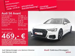 Gletscherweiß metallic Gebraucht 2024 Audi S6 Ambiente Kombi | 74.882 € (Teuer)