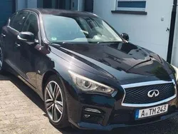 Schwarz Gebraucht 2014 Infiniti Q50 Sport Tech Limousine | 12.500 € (Fairer Preis)