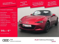 Rot Gebraucht 2019 Mazda MX5 Sports-Line Cabrio | 19.688 € (Etwas zu teuer)