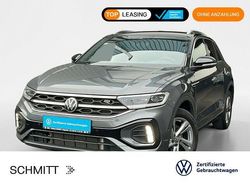 Indiumgrau metallic/schwarz Gebraucht 2024 VW T-Roc R-line SUV | 30.499 € (Guter Preis)