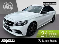 Polarweiss Gebraucht 2021 Mercedes C220 AMG Kombi | 32.674 € (Fairer Preis)