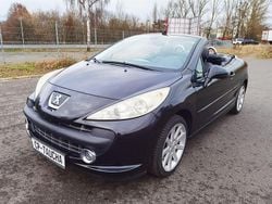 Schwarz Gebraucht 2008 Peugeot 207 CC Roland Garros Cabrio | 3.990 € (Fairer Preis)
