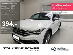 Pure white Gebraucht 2023 VW Tiguan Allspace R-line SUV | 44.600 € (Teuer)