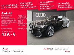Mythosschwarz metallic/mythoss Gebraucht 2022 Audi A6 S-Line Limousine | 43.890 € (Guter Preis)