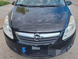 Schwarz Gebraucht 2008 Opel Corsa Limousine | 590 € (Guter Preis)