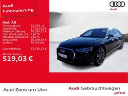 Mythosschwarz metallic Gebraucht 2022 Audi A8 S-Line Limousine | 55.420 € (Superpreis)