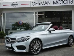 Silber Gebraucht 2016 Mercedes C250 AMG line Cabrio | 29.950 € (Fairer Preis)
