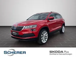 Velvetrot premium metallic (metallic) Gebraucht 2021 Skoda Karoq Clever SUV | 23.990 € (Guter Preis)