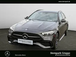 Grau Gebraucht 2023 Mercedes C300e AMG line Kombi | 41.690 € (Guter Preis)