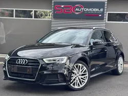 Schwarz Gebraucht 2018 Audi A3 Sportback S-Line Limousine | 18.950 € (Fairer Preis)