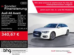 Weiß Gebraucht 2022 Audi A6 Design Kombi | 27.960 € (Guter Preis)