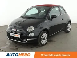 Schwarz Gebraucht 2021 Fiat 500C Dolcevita Cabrio | 12.580 € (Guter Preis)