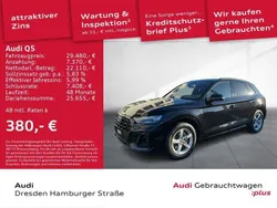 Mythosschwarz metallic Gebraucht 2021 Audi Q5 S-Line SUV | 29.480 € (Superpreis)