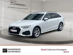 Weiß (ibisweiß) Gebraucht 2023 Audi A4 S-Line Kombi | 32.880 € (Guter Preis)