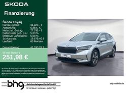 Silber Gebraucht 2022 Skoda Enyaq iV Lodge SUV | 34.420 € (Superpreis)