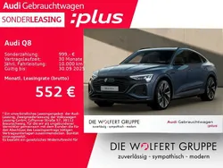 Plasmablau metallic Gebraucht 2024 Audi Q8 e-tron S-Line SUV | 72.210 € (Teuer)