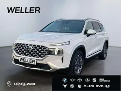 Glacier white Gebraucht 2021 Hyundai Santa Fe Prime SUV | 32.990 € (Fairer Preis)