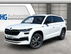 Moon white Neu 2024 Skoda Kodiaq SportLine SUV | 53.990 € (Etwas zu teuer)