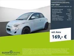 Blau Gebraucht 2021 Fiat 500e Icon Cabrio | 16.990 € (Superpreis)