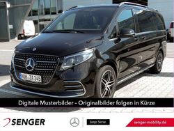 Schwarz Gebraucht 2025 Mercedes V300 Avantgarde Van / Kleinbus | 95.950 € (Etwas zu teuer)