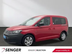 Rot Gebraucht 2021 VW Caddy Basis Van / Kleinbus | 21.480 € (Fairer Preis)