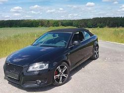 Schwarz Gebraucht 2009 Audi A3 Cabriolet S-Line Cabrio | 7.200 € (Fairer Preis)