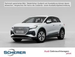Gletscherweiß metallic (metallic) Gebraucht 2021 Audi Q4 e-tron Advanced Plus SUV | 27.990 € (Superpreis)