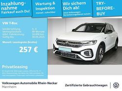 Pure white Gebraucht 2024 VW T-Roc R-line SUV | 30.992 € (Fairer Preis)