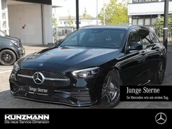Obsidianschwarz metallic Gebraucht 2023 Mercedes C300 AMG Kombi | 41.085 € (Guter Preis)