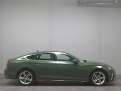 Distriktgrün metallic Gebraucht 2020 Audi A5 Sportback S-Line Limousine | 26.880 € (Fairer Preis)
