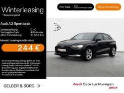 Mythosschwarz metallic Gebraucht 2025 Audi A3 Advanced Plus Limousine | 26.980 € (Superpreis)