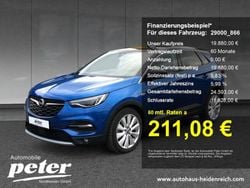 Topas blau (metallic) Gebraucht 2021 Opel Grandland X SUV | 19.880 € (Superpreis)