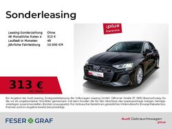Mythosschwarz metallic Gebraucht 2025 Audi A3 Ambiente Limousine | 34.990 € (Guter Preis)