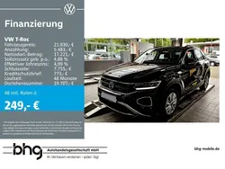 Schwarz Gebraucht 2022 VW T-Roc Life SUV | 21.930 € (Fairer Preis)