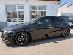 Kosmosschwarz metalliclack Gebraucht 2019 Mercedes A200 AMG line Limousine | 21.850 € (Fairer Preis)