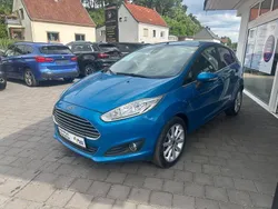Blau Gebraucht 2015 Ford Fiesta Titanium Kleinwagen | 7.650 € (Fairer Preis)