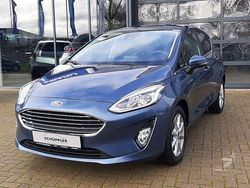 Blau Gebraucht 2021 Ford Fiesta Titanium Kleinwagen | 14.990 € (Etwas zu teuer)