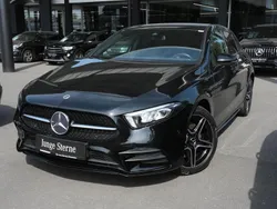 Unilack nachtschwarz Gebraucht 2021 Mercedes A250 AMG Limousine | 25.620 € (Guter Preis)