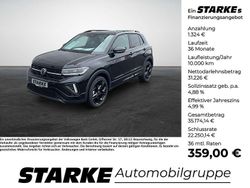Schwarz (deep black perleffekt) Gebraucht 2024 VW T-Cross R-line SUV | 32.550 € (Teuer)