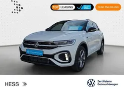 Pure white/schwarz Gebraucht 2024 VW T-Roc R-line SUV | 30.299 € (Fairer Preis)